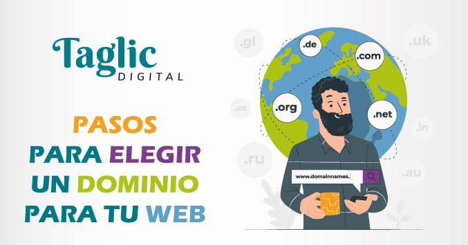 Pasos para elegir un dominio para tu web